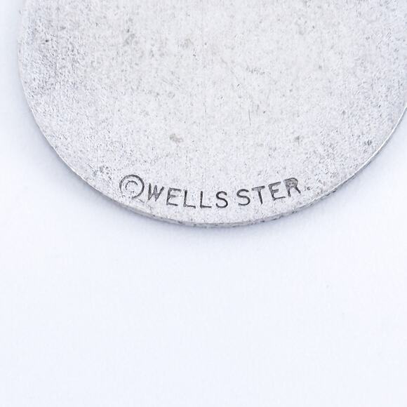 Vintage Sterling Silver 925 Pink Enamel Happy Birthday Pendant - Picture 7 of 9